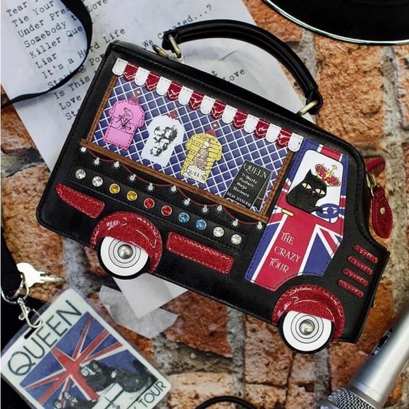 Vendula London Queen X Vendula Tour Bus Grab Bag - Picture 8 of 11